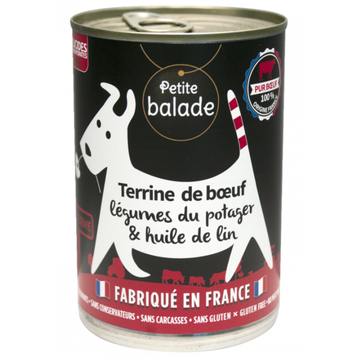 Terrine Chien Sans C&eacute;r&eacute;ales