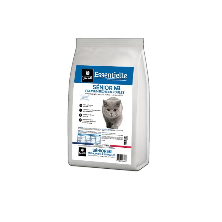 Croquette Essentielle Premium Chat S&eacute;nior St&eacute;rilis&eacute;