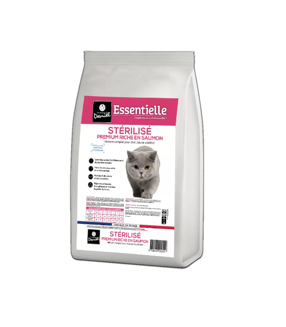 Croquette Essentielle Premium Chat Stérilisé Au Saumon