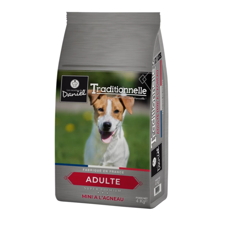 Croquette Traditionnelle Super Premium Chien A l'Agneau