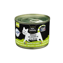 Mousse poulet/dinde Chat