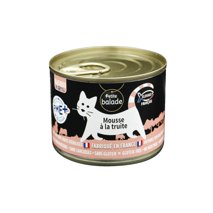 Mousse Truite Chat Petite Balade