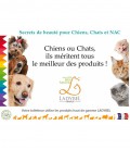 CHEVALET DE COMPTOIR : chien/chat