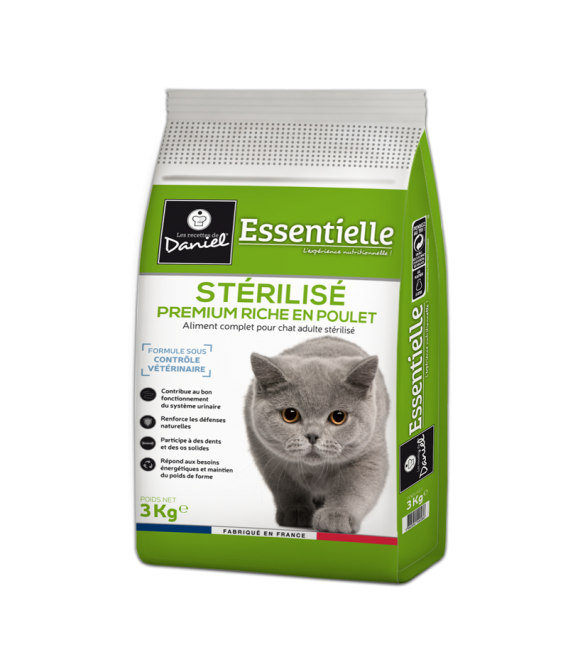 Croquette Essentielle Premium Chat Stérilisé